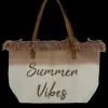 beach bag summer vibe DIPPED (D2972) KHAKI