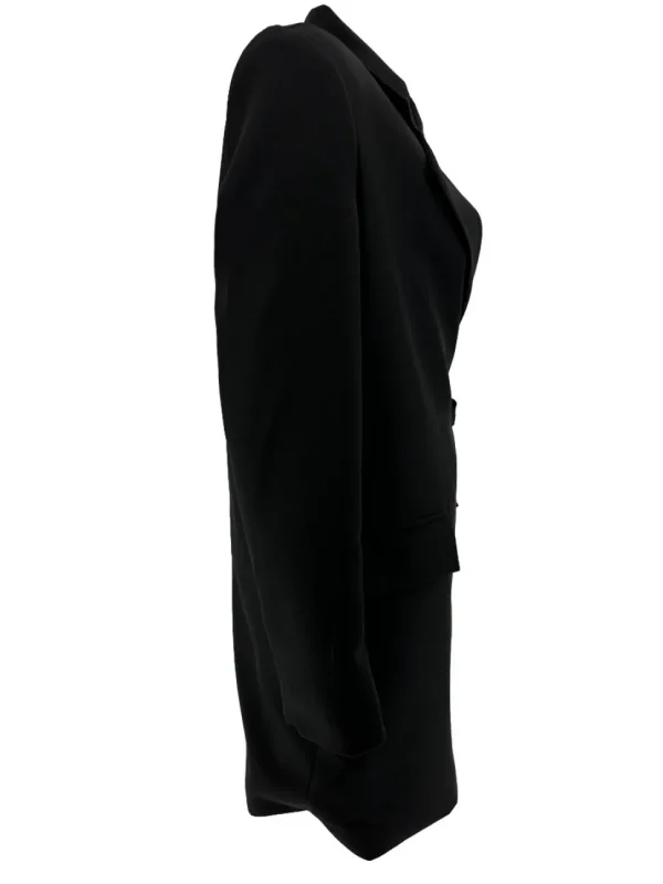 Blazer met GROTE strik aan de zijkant Jinn zwart