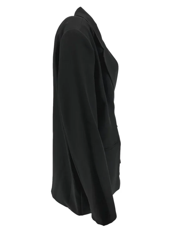 Blazer met strik aan de zijkant Yokai zwart