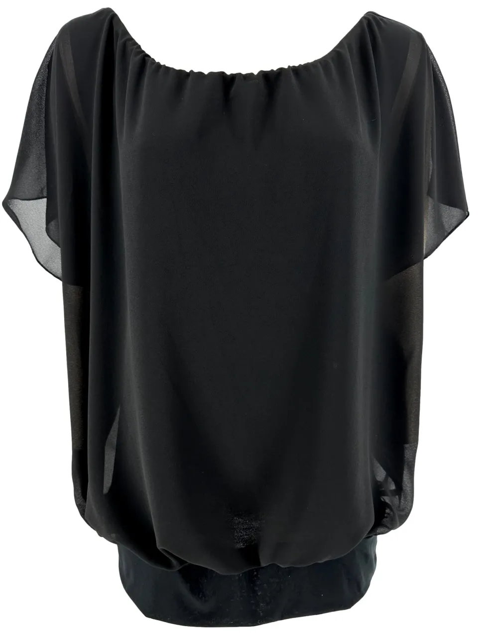 blouse_brede_boord_met_ko_0-10.webp Blouse brede boord met korte mouw Noah uni zwart