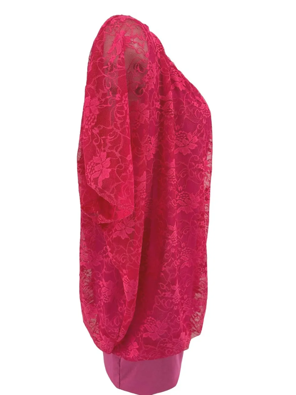 blouse_brede_boord_met_ko_1-5.webp Blouse brede boord met korte mouw en kant fuchsia