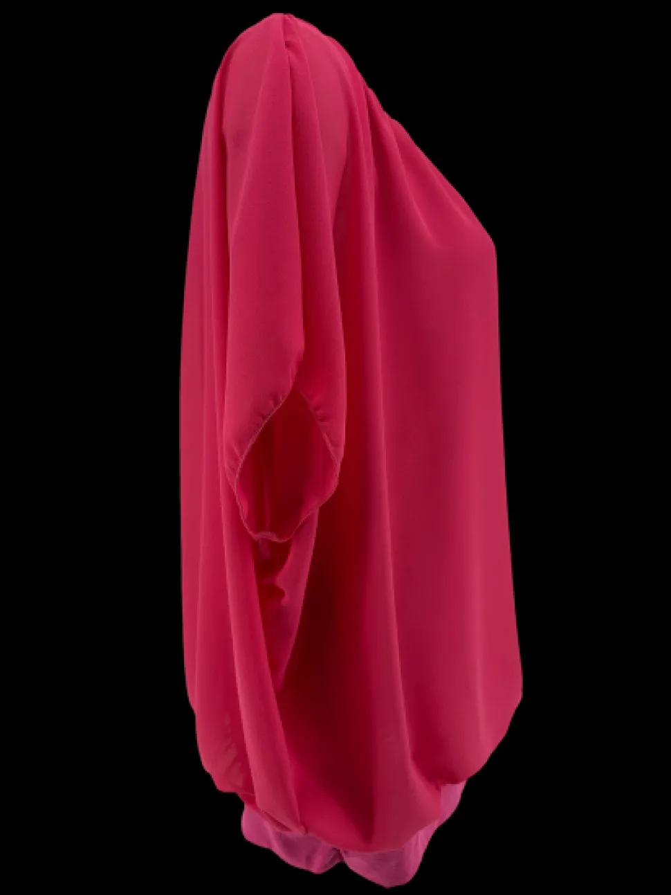 blouse_brede_boord_met_ko_1.webp Blouse brede boord met korte mouw Noah uni fuchsia