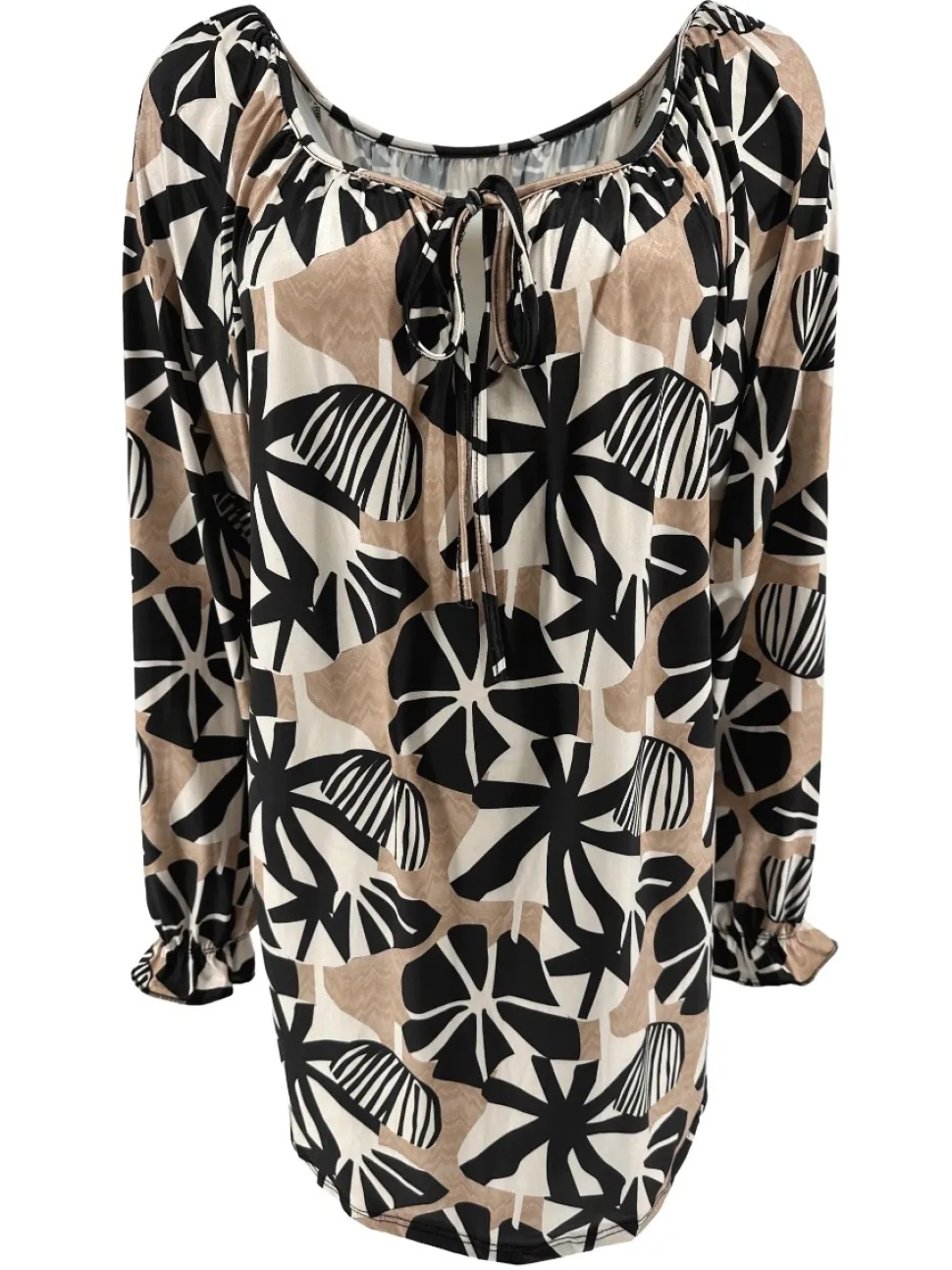 blouse_met_koordje_aan_de_0-11.webp Blouse met koordje aan de hals Polly pansy zwart