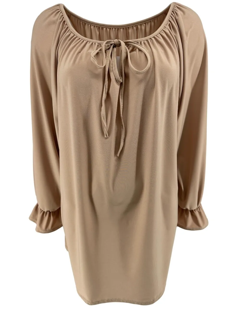 blouse_met_koordje_aan_de_0-8.webp Blouse met koordje aan de hals Polly uni beige