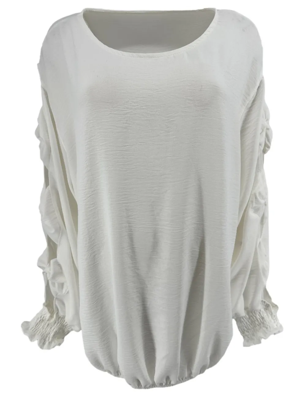 blouse_met_ronde_hals_en__0-3.webp Blouse met ronde hals en open mouw met strikjes off-white