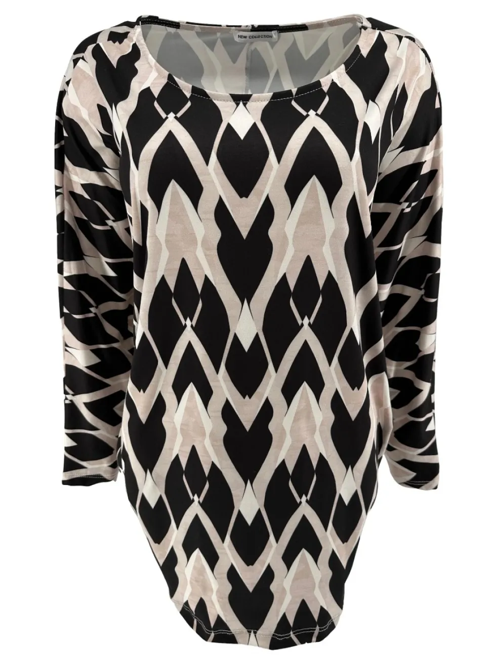 blouse_met_ronde_hals_mer_0-3.webp Blouse met ronde hals mermaid zwart