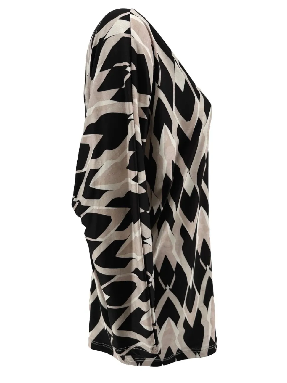 blouse_met_ronde_hals_mer_1-3.webp Blouse met ronde hals mermaid zwart