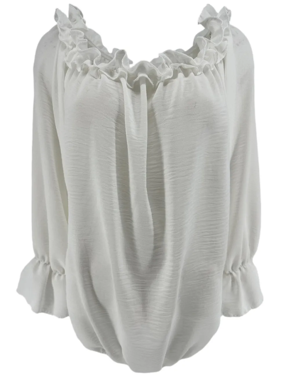 blouse_met_ruffel_in_de_h_0-2.webp Blouse met ruffel in de hals Melissa met lange mouw off-white