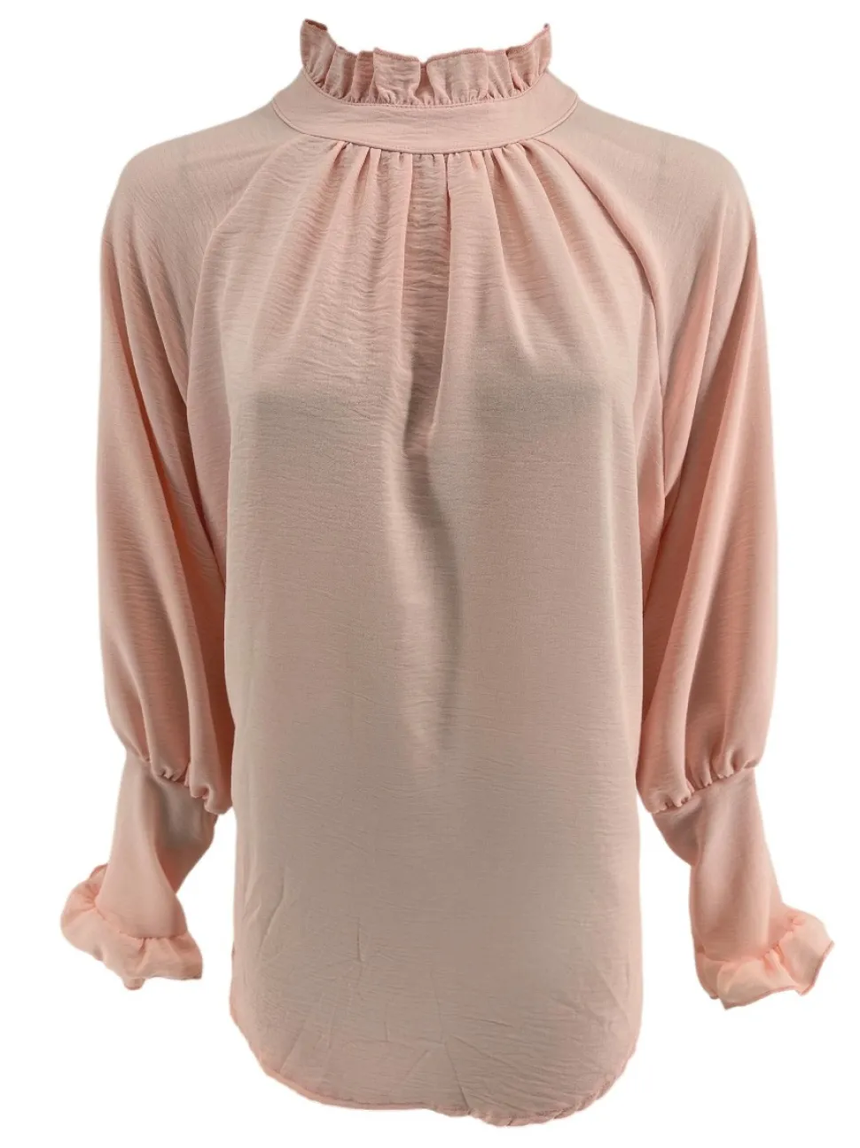 blouse_met_ruffle_en_knoo_0-4.webp Blouse met ruffle en knoopje in de hals Nicole zalm