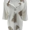 Blouse met sierwerk Nova gold