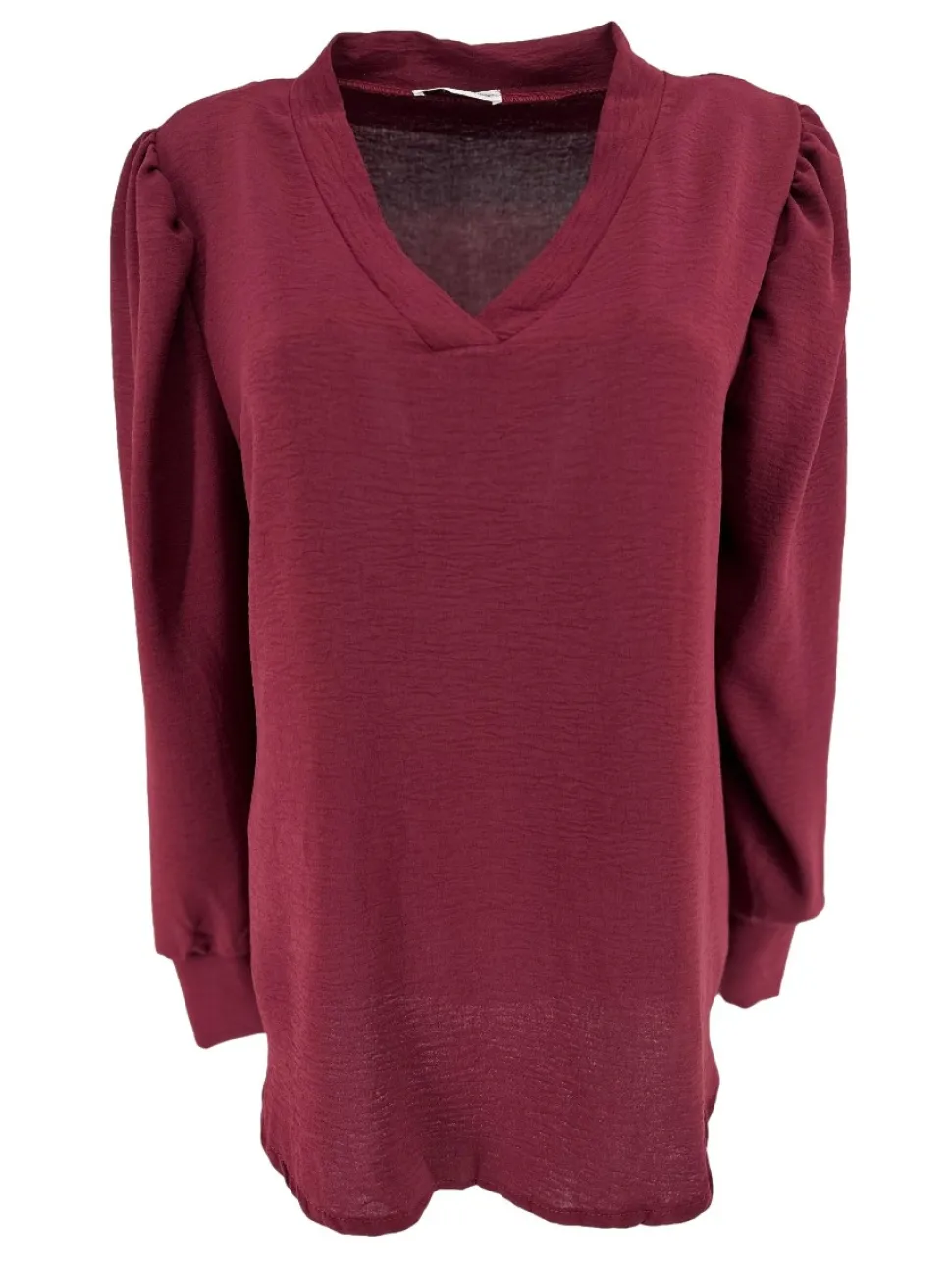 blouse_met_vhals_en_lange_0-3.webp Blouse met v-hals en lange mouw met plooien bordeaux