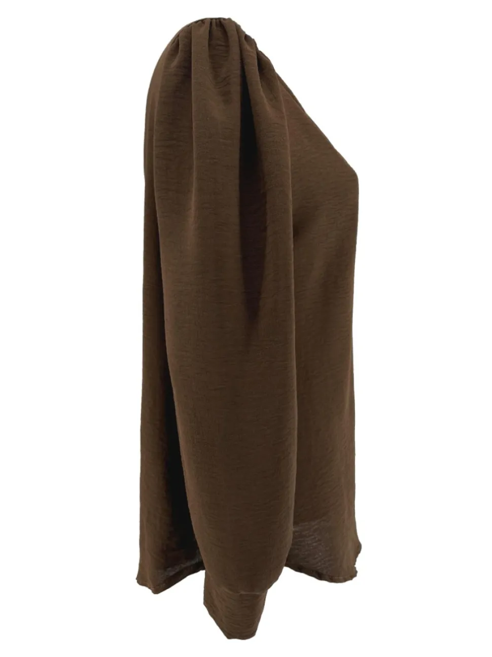 blouse_met_vhals_en_lange_1-5.webp Blouse met v-hals en lange mouw met plooien bruin