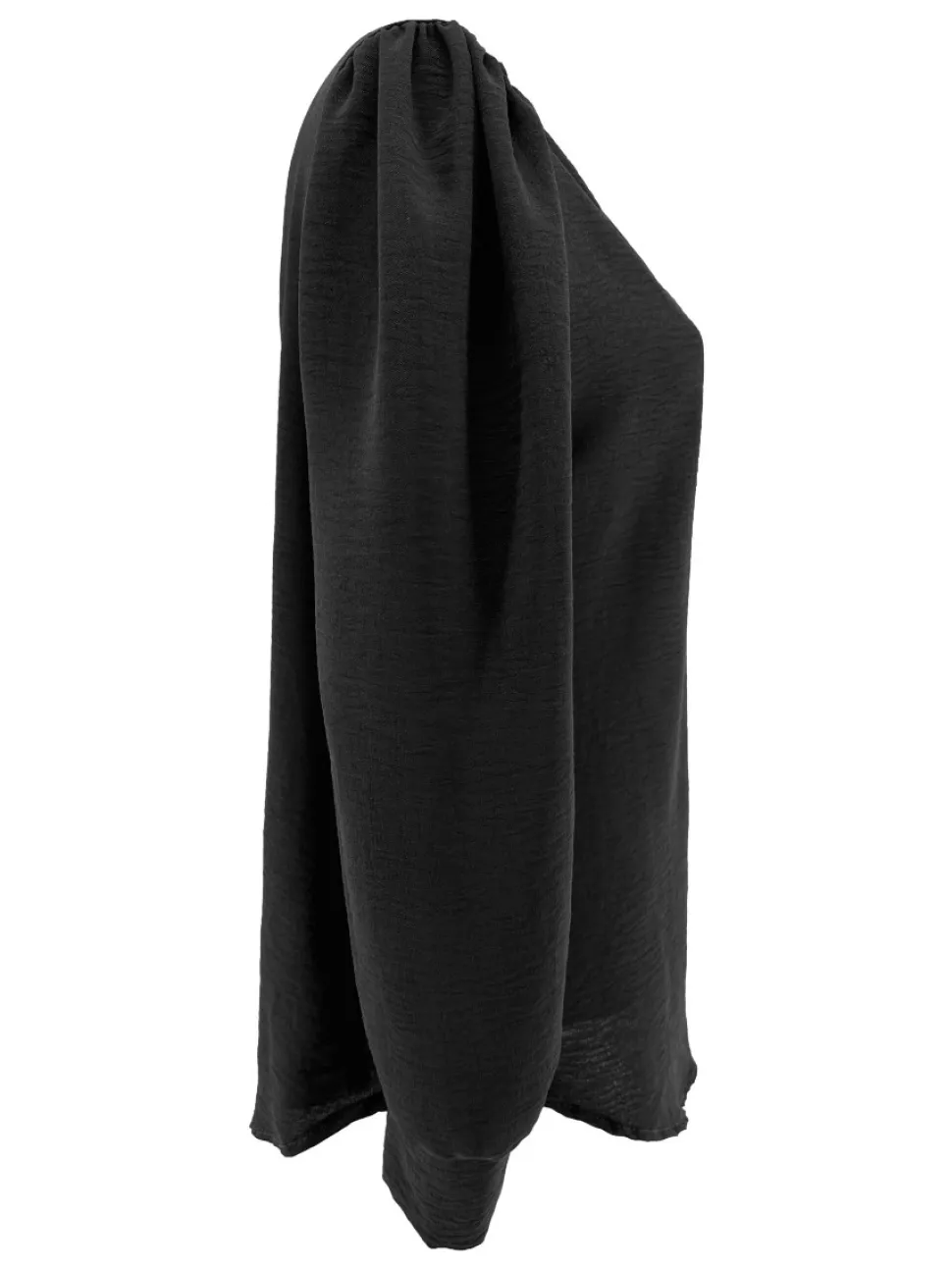 blouse_met_vhals_en_lange_1-6.webp Blouse met v-hals en lange mouw met plooien zwart