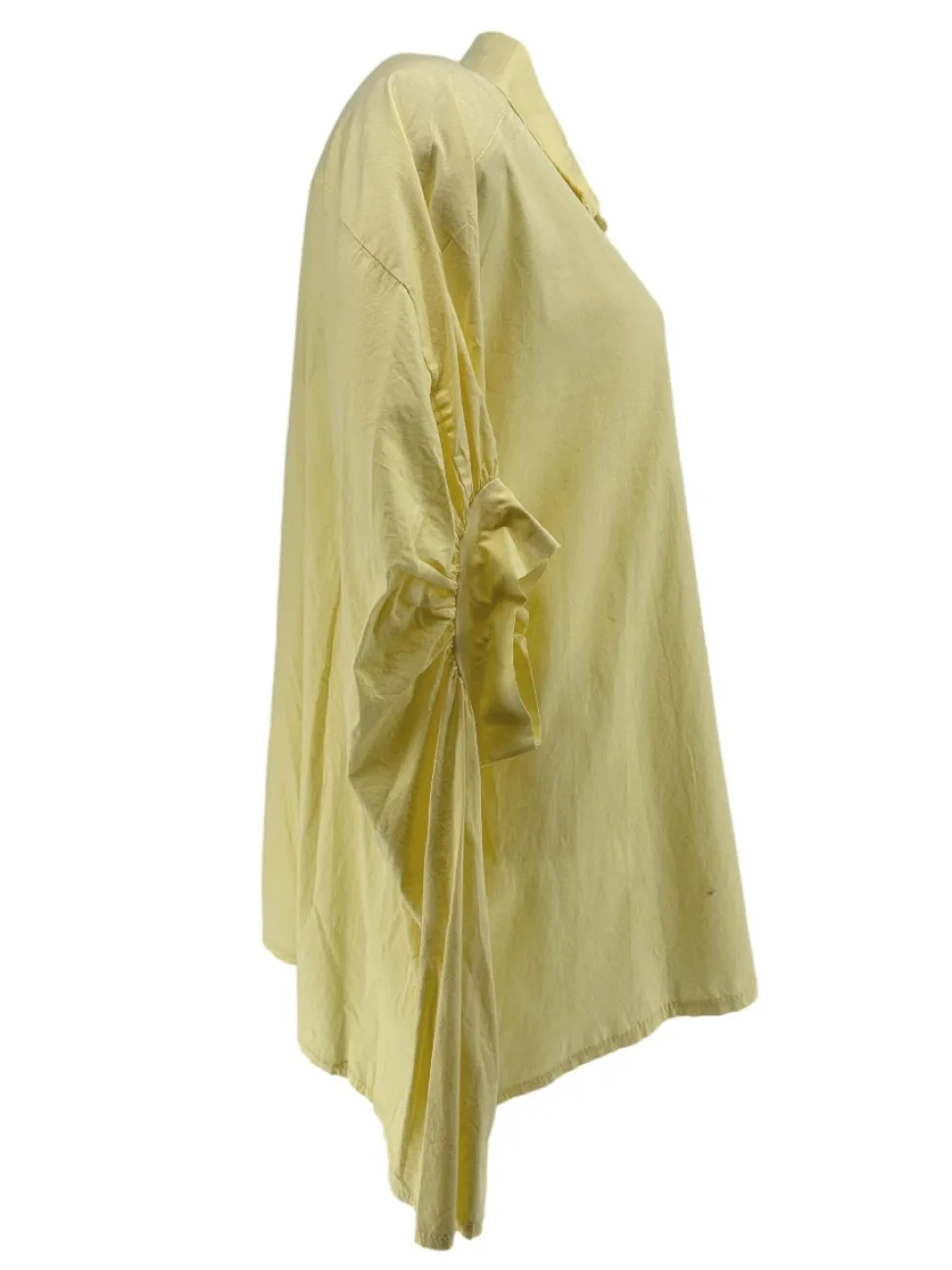 blouseponcho_met_korte_mo_1.webp Blouse/poncho met korte mouw Betsy geel