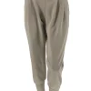 Broek met BAND aan de onderzijde RLL taupe