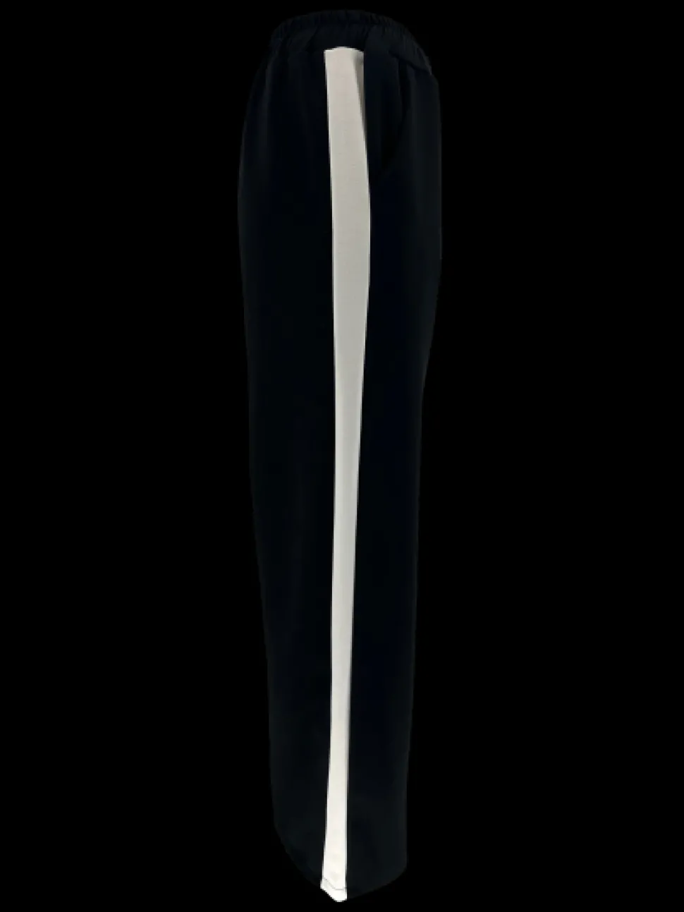 broek_met_elastische_tail_1-2.webp Broek met elastische taille en witte bies lily zwart