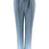 Broek met koord en naad Rhodé licht blauw.(gts)