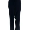 Broek met wijde broekspijp Stance zwart