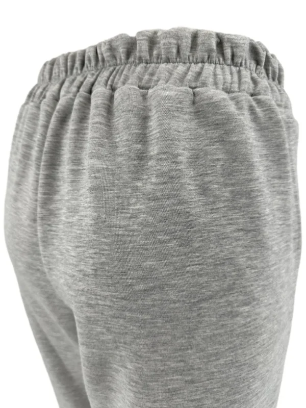 Broek met zakken en gouden details grijs (GTS)