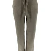 Comfy broek met rechte broekspijp taupe (J091A)
