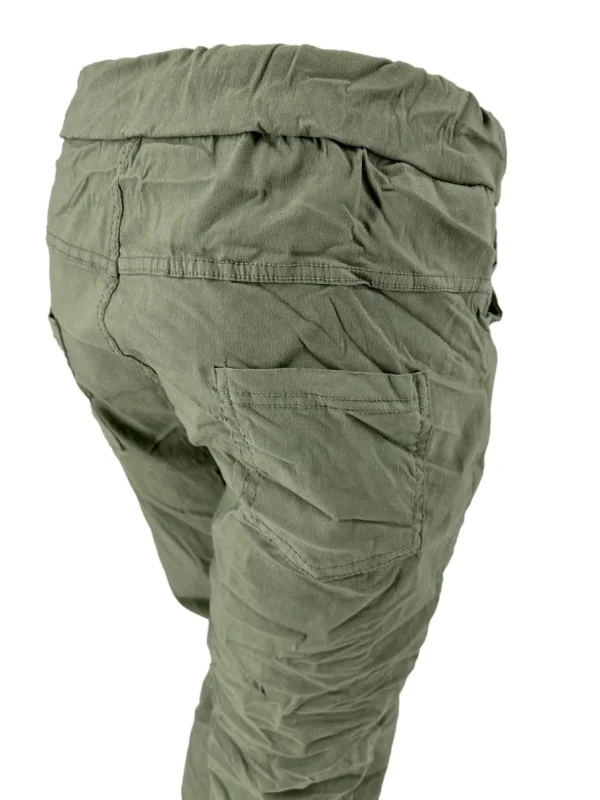 Comfy Jogg-jeans Blanco army