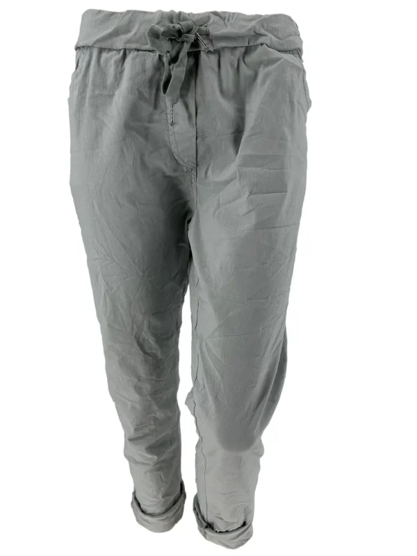 Comfy Jogg-jeans Blanco grijs