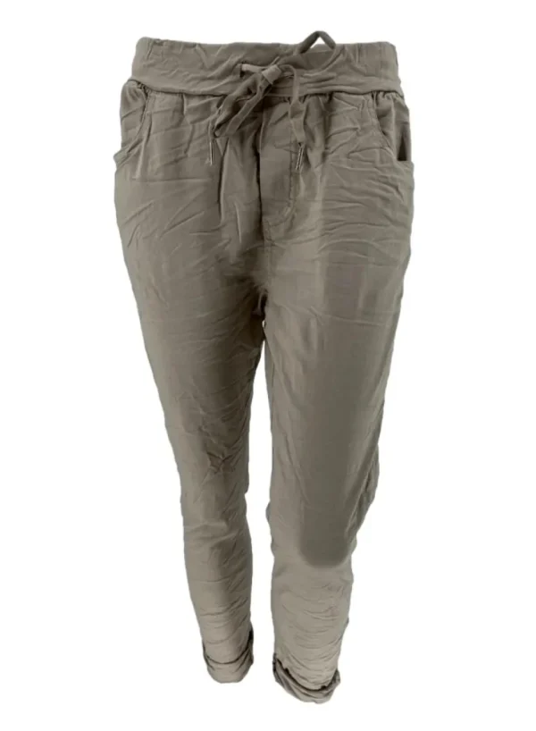 Comfy Jogg-jeans Blanco light taupe