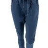 Comfy Jogg-jeans Blanco midnight blue