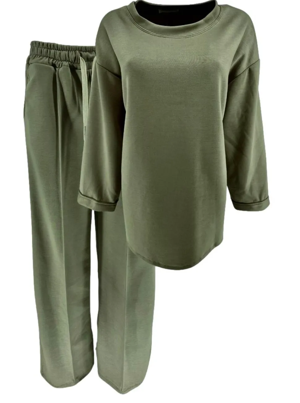 delig_set_met_elastische__0-1.webp 2-delig set met elastische broek en sweater Joanne army.(GTS)