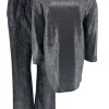 2-Delig set met trui en broek met glitter Twinkle nachtblauw
