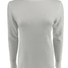 Fijngebreide turtleneck Sophie off-white (S-887)