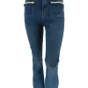 Goodies flair jeans met gevlochten details ( Q820 )JCH