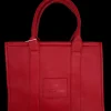 Grote size tote bag BADGE (D3102) RED