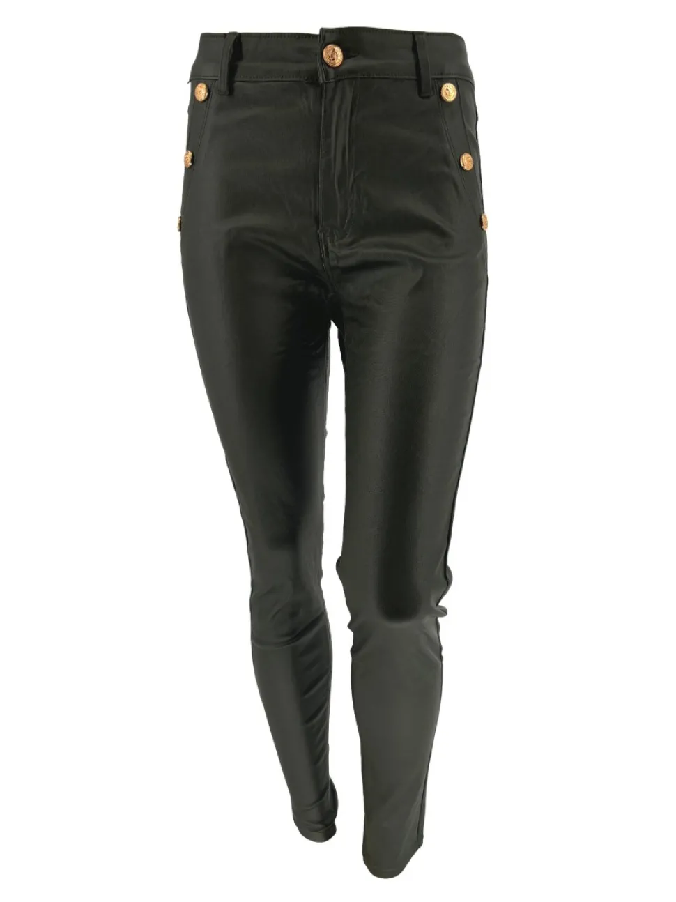 gsmack_coating_broek_met__1-1.webp G-smack coating broek met gouden knopen army (SW5045-8). SALE. (kdib)