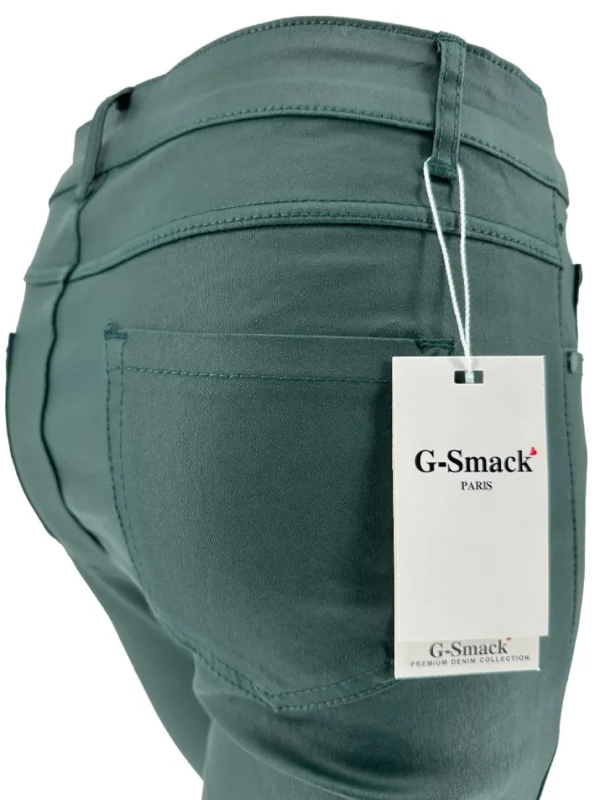 G-smack coating jeans flessengroen (SW5025-5). SALE (kdib