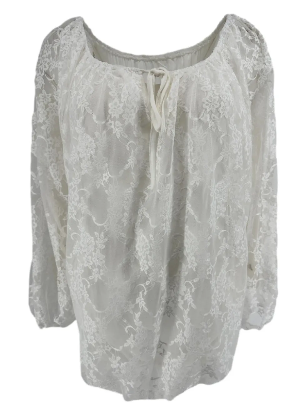 kleinere_kanten_ballon_bl_0-5.webp KLEINERE Kanten ballon blouse met koordje Celestine off-white