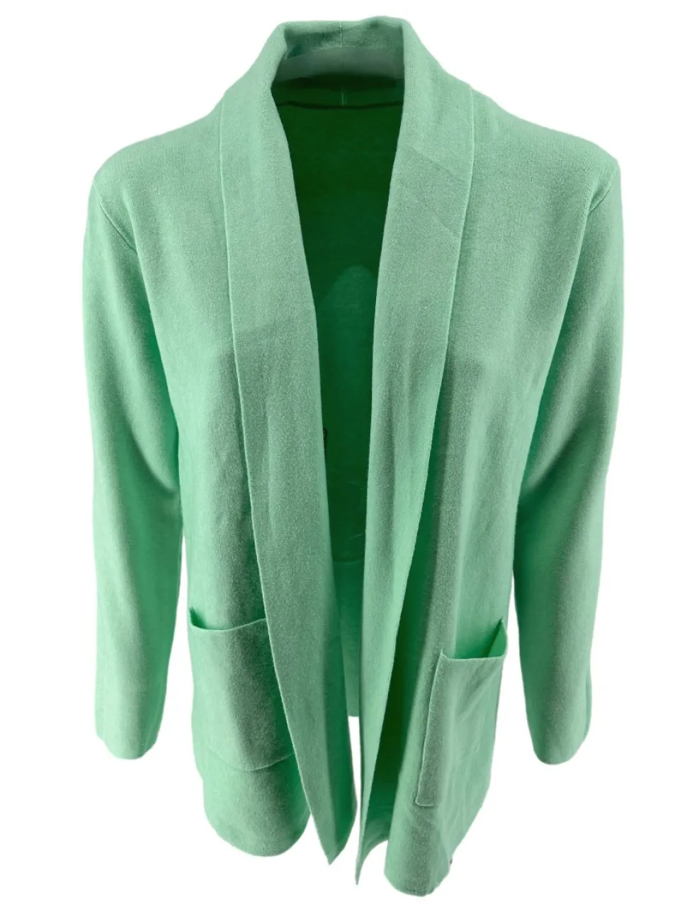 kort_vest_met_lange_mouw__0.webp Kort vest met lange mouw en zakken Vieve licht groen