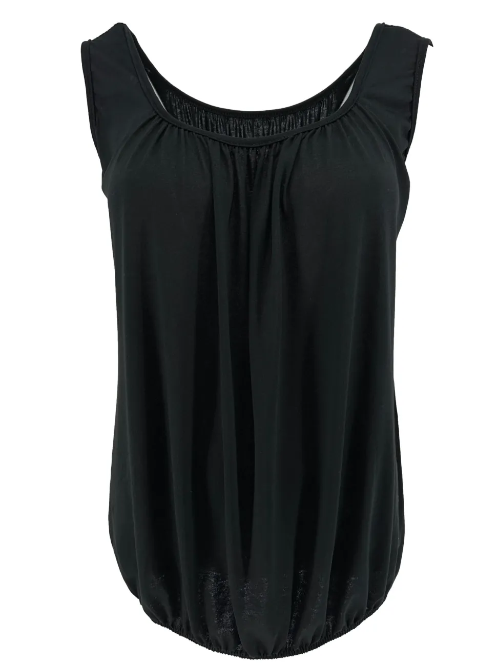 korte_tricot_basic_ballon_0.webp KORTE tricot basic ballon top zwart