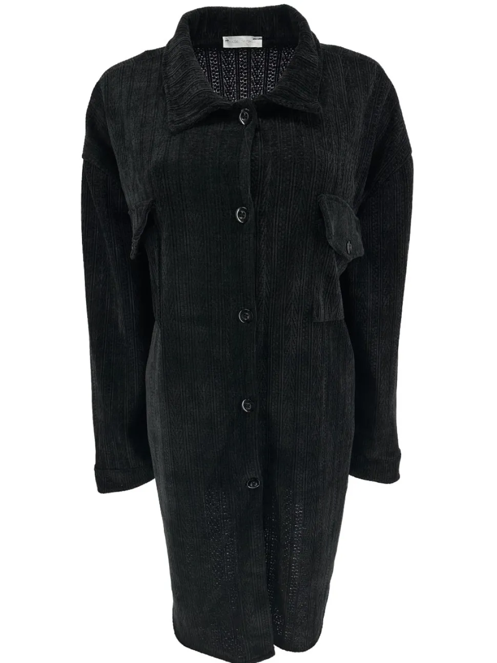 langere_blouse_van_rib_pa_0-5.webp Langere blouse van rib patroon velvet Lindy Reliëf zwart