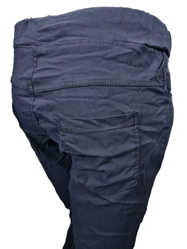 (LC)Comfy Jogg-jeans Blanco donkerblauw