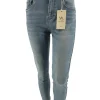 Miss bon fashion jogg-jeans washed blauw (77887#)