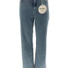 Monday jeans met rechte broekspijp light denim (LWP-710)