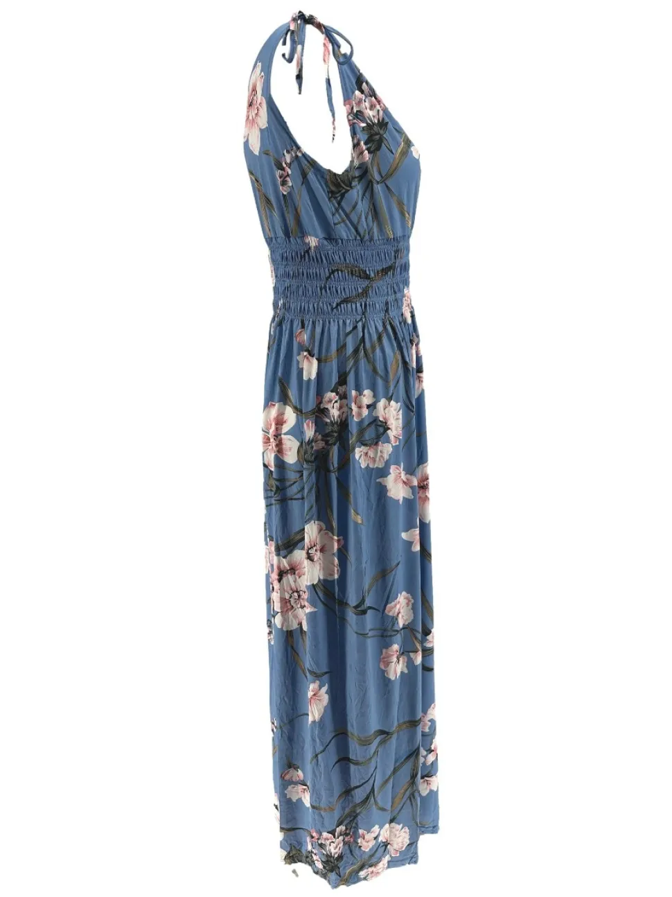 mouwloze_travelstof_jurk__1-2.webp Mouwloze travelstof jurk Magnolia jeans blauw (JS3068)