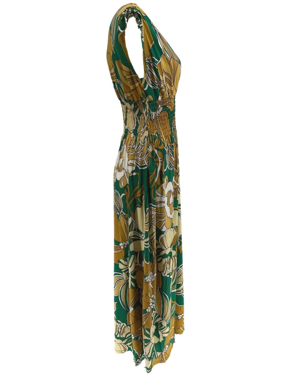 mouwloze_travelstof_jurk__1-8.webp Mouwloze travelstof jurk Hibiscus groen (Y1035)
