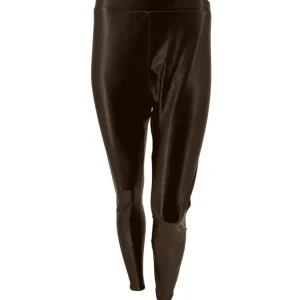 NORFY legging met hoge taille bruin CAJ