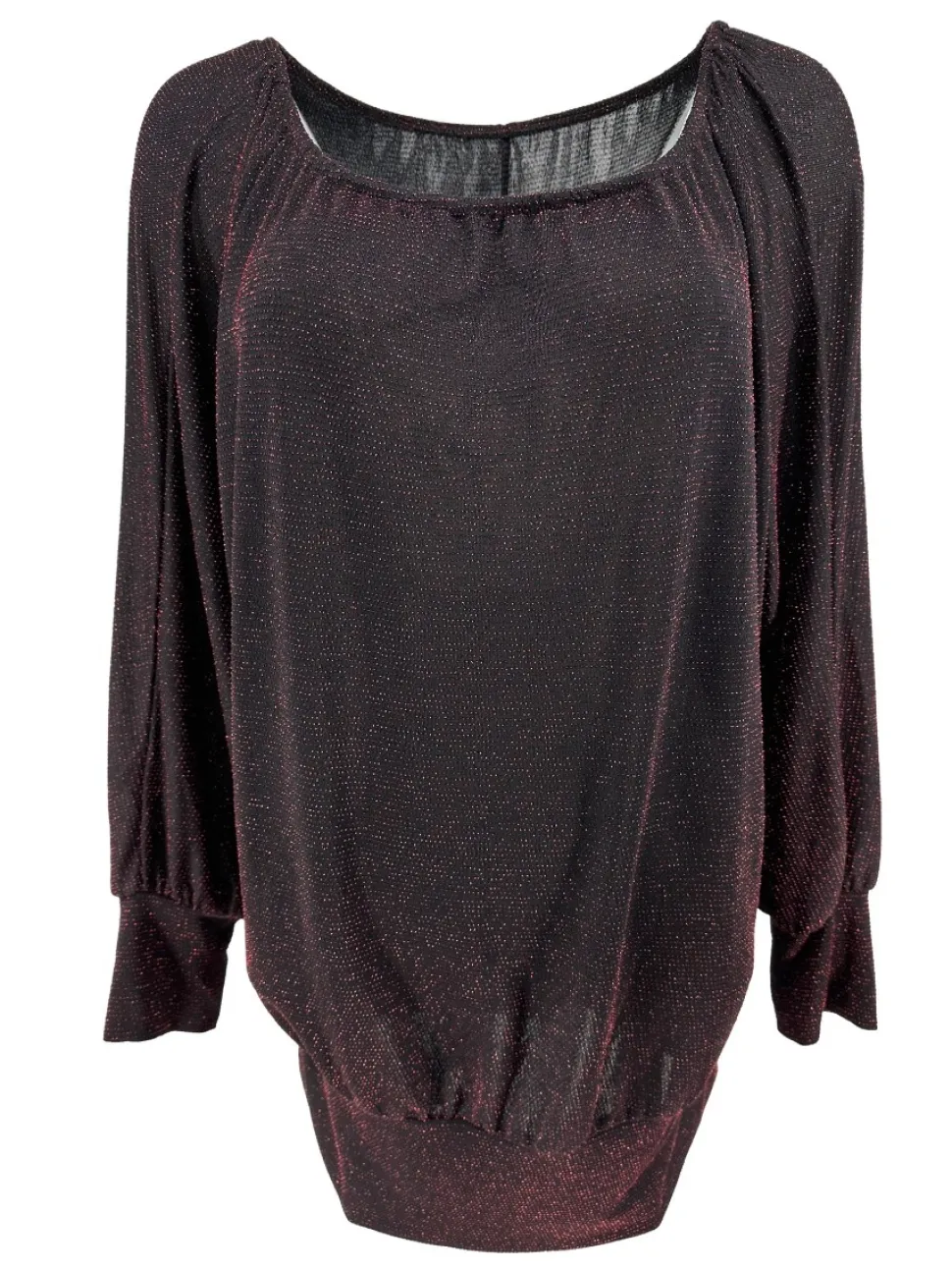 plus_blouse_met_brede_boo_0.webp PLUS Blouse met brede boord Iris glitter DOTTED rood (FBK)