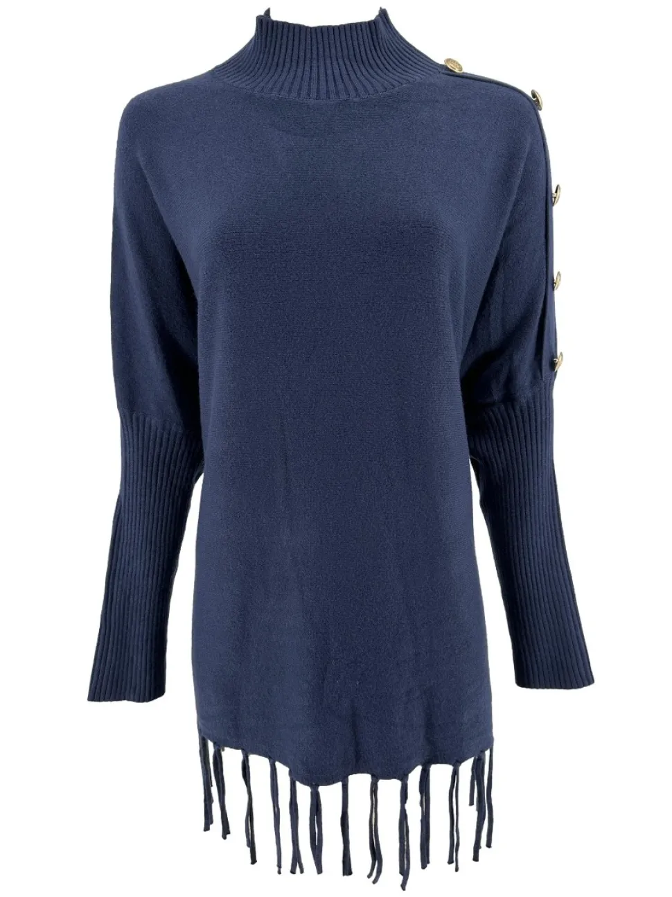 poncho_trui_met_franjes_e_0-4.webp Poncho trui met franjes en RONDE knopen op de schouder donkerblauw