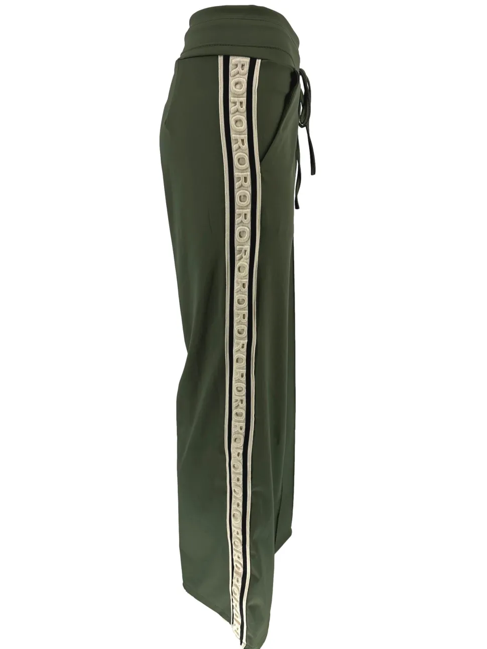 rechte_travelstof_broek_m_1.webp Rechte travelstof broek met koord RORO army.BFT SALE