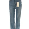 Redberry jeans met wide leg blauw (A048-1)