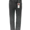Redseventy jeans met strass steentjes denim grijs (F338-11)